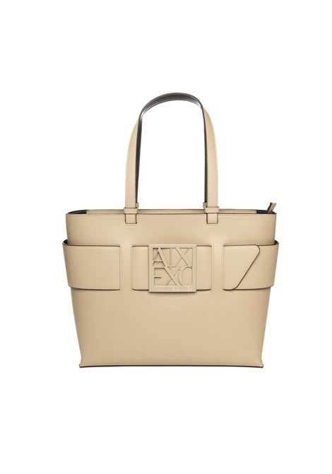 beige shopping bag ARMANI EXCHANGE | 9491380A874-14349